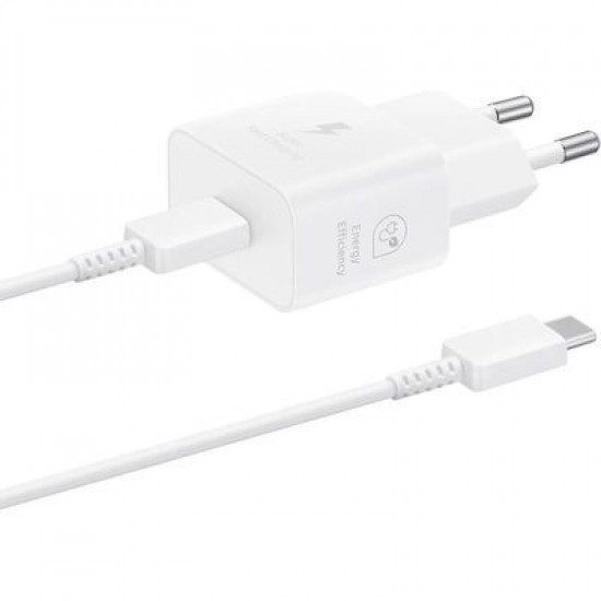 Samsung 25W USB-C Fast Adapter EP-T2510 with Cable - White