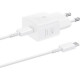 Samsung 25W USB-C Fast Adapter EP-T2510 with Cable - White