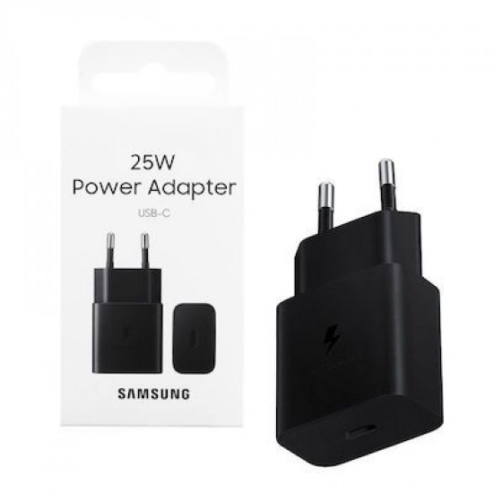 Samsung Caricatore 25W EP-T2510NBE FC Low Stanby USB-C Black