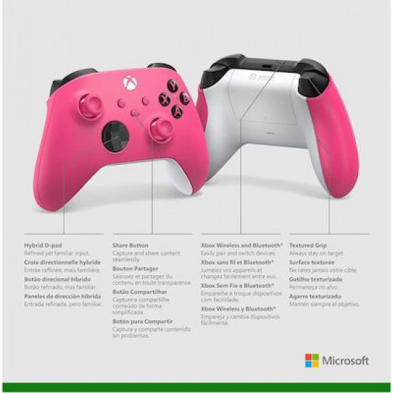 Microsoft Xbox Series Controller Ασύρματο Deep Pink
