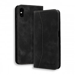 Bodycell Book Case Pu Leather iPhone XS MAX Black