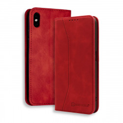 Bodycell Book Case Pu Leather iPhone XS MAX Red