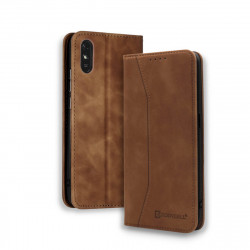 Bodycell Book Case Pu Leather Xiaomi Redmi 9A/9AT Brown