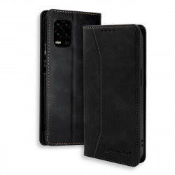 Bodycell Book Case Pu Leather Xiaomi Mi 10 Lite Black