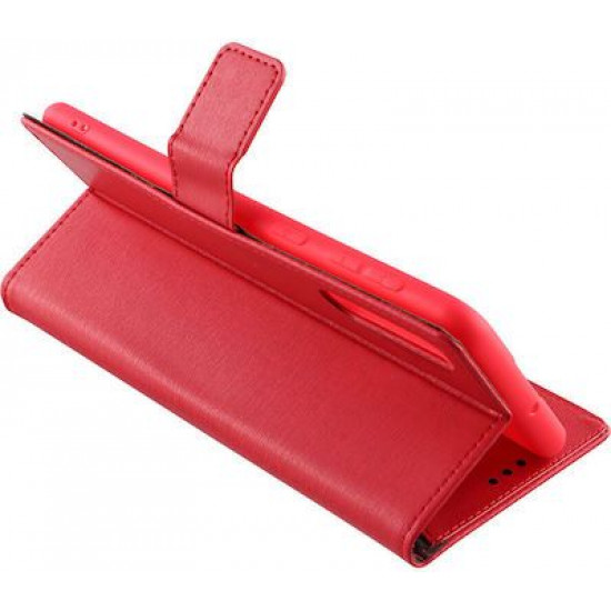 Bodycell Book Case Pu Leather iPhone 15  Red
