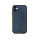 Bodycell Pattern Leather Backcover iPhone 11  Blue