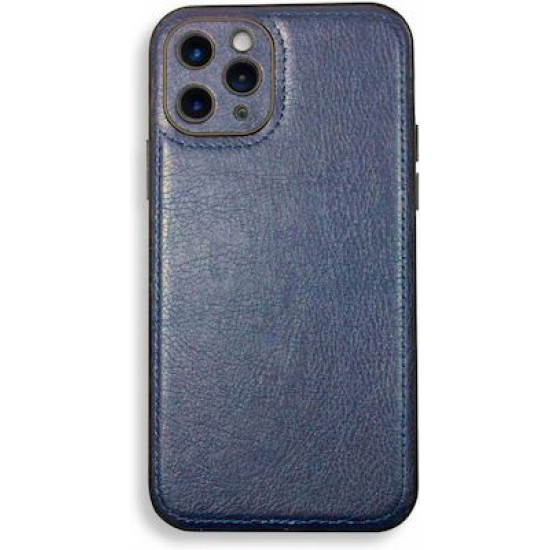 Bodycell Pattern Leather Backcover iPhone 11 Pro Max Blue