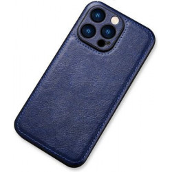 Bodycell Pattern Leather Backcover iPhone 14 Plus Blue