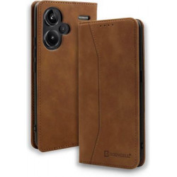 Bodycell Book Case Pu Leather Xiaomi Note 13 Pro Plus Brown