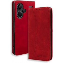 Bodycell Book Case Pu Leather Xiaomi Note 13 Pro Plus Red