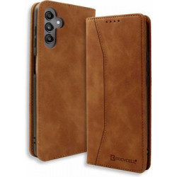 Bodycell Book Case Pu Leather Samsung M34 Brown