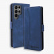 Bodycell Book Case Pu Leather Samsung S24 Ultra Blue
