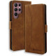 Bodycell Book Case Pu Leather Samsung S24 Ultra Brown