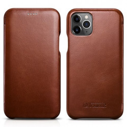 iCarer RIX 1101 iPhone 11 Pro Curved Edge Brown