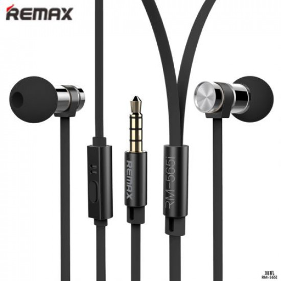 REMAX  Earphones RM-565i 3.5mm Black
