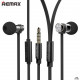REMAX  Earphones RM-565i 3.5mm Black