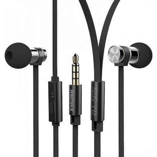 REMAX  Earphones RM-565i 3.5mm Black