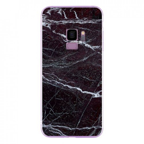 Silicon Marble Case Samsung S9 SM14 Black/White