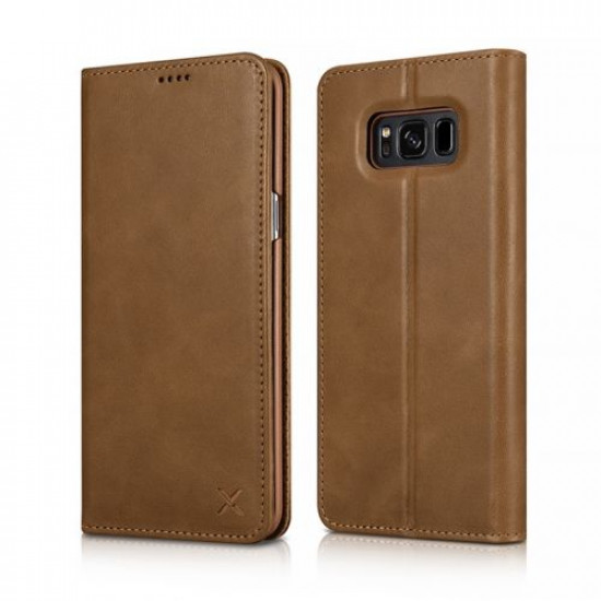 Xoomz XS 99001PU Samsung S8 Brown