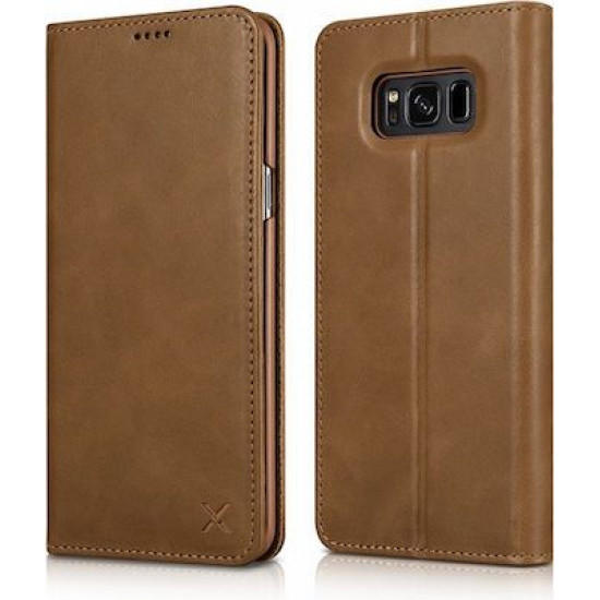 Xoomz XS 99001PU Samsung S8 Brown