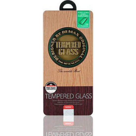 REMAX  TEMPERED Glass Round Cut 0.2mm For IPhone 6/6s Plus Metal