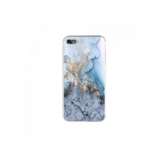 Silicon Marble Case Samsung J6 Plus SM1 Blue