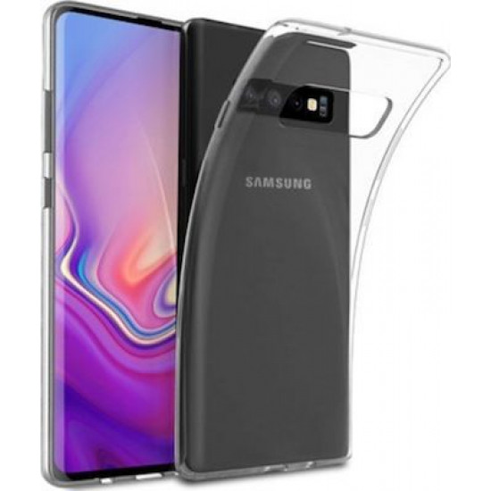 Silicon Case For Samsung S10 Clear