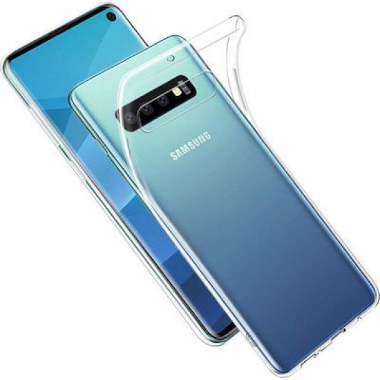 Silicon Case For Samsung S10 Clear