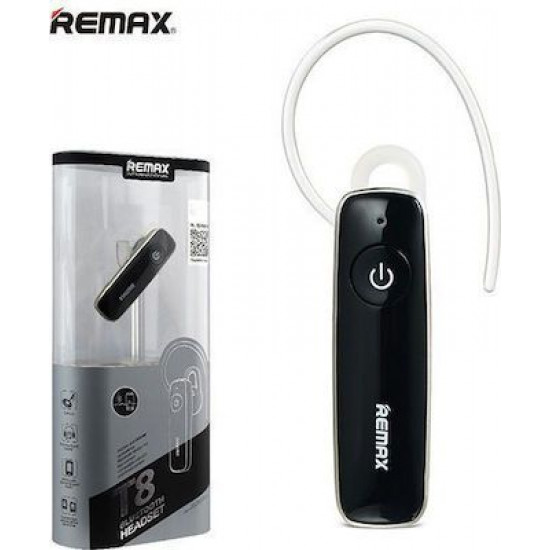 REMAX  Bluetooth Earphone RB-T8 Black