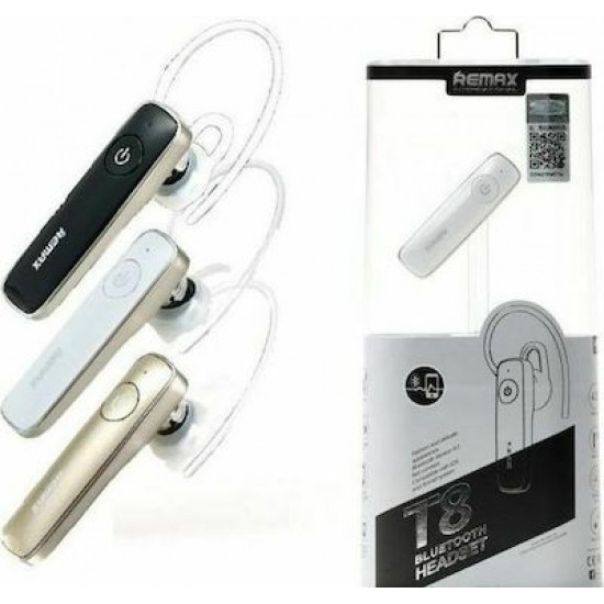 REMAX  Bluetooth Earphone RB-T8 Black