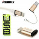 REMAX  Adapter micro to Type-C Gold