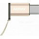 REMAX  Adapter micro to Type-C Gold
