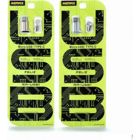 REMAX  Adapter micro to Type-C Gold