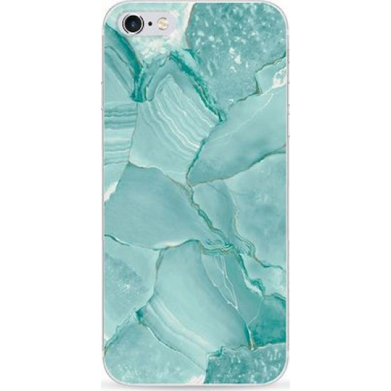 Silicon Marble Case iPhone 6/6s Plus SM3 Green