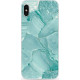 Silicon Marble Case iPhone X/XS SM3 Green