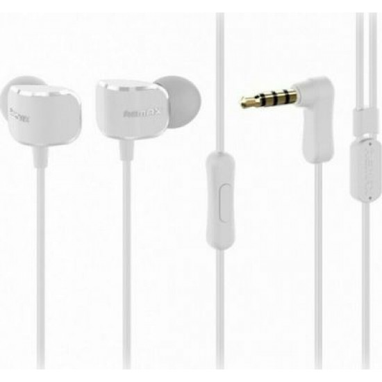 REMAX  Earphones RM-502 3.5mm White