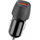 Φορτιστής Αυτοκινήτου Ancus Pulse D62 Dual USB-C PD 20W και USB QC 3.0A 18W Μαύρο