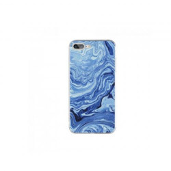 Silicon Marble Case iPhone 6/6s SM5 Blue/White