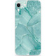 Silicon Marble Case iPhone XR SM3 Green