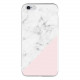 Silicon Marble Case iPhone 6/6s Plus SM9 White/Pink