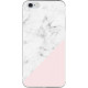 Silicon Marble Case iPhone 6/6s Plus SM9 White/Pink