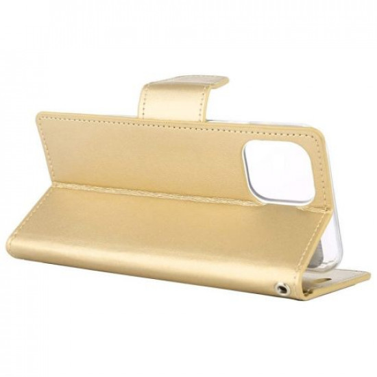 Θήκη Book Goospery Sonata Diary Case για Apple iPhone 11 Χρυσό