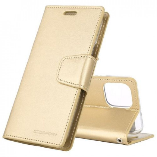 Θήκη Book Goospery Sonata Diary Case για Apple iPhone 11 Χρυσό