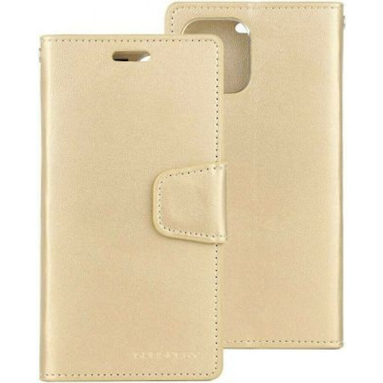 Θήκη Book Goospery Sonata Diary Case για Apple iPhone 11 Χρυσό