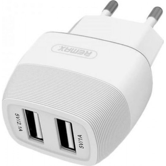 REMAX  Adapter FLINC 220V 2.1A+1A white