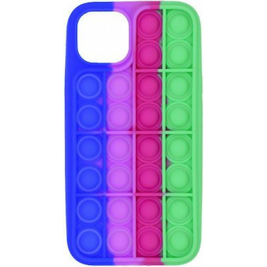 Silicon Marble Case iPhone 6/6s SM7 Blue/Pink