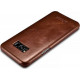 iCarer-Xoomz RS 99001 PU Leather Samsung S8 Brown