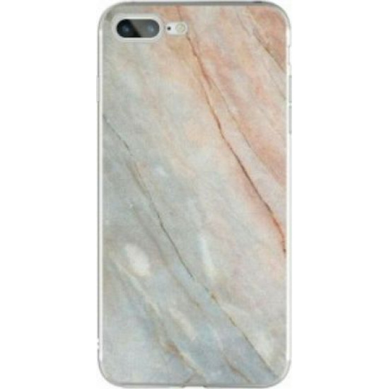 Silicon Marble Case Phone 6/6s Plus SM7 Blue/Pink