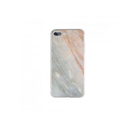 Silicon Marble Case iPhone 7/8 Plus SM7 Blue/Pink