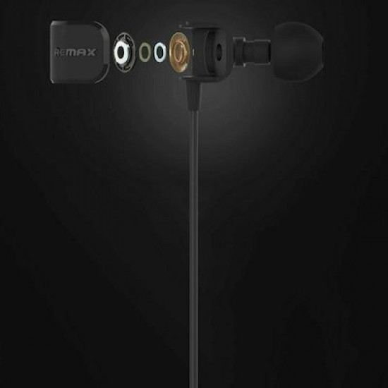 REMAX  Earphones RM-502 3.5mm Black